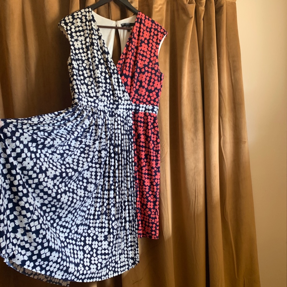 Maggot London Pleated Wrap Dress